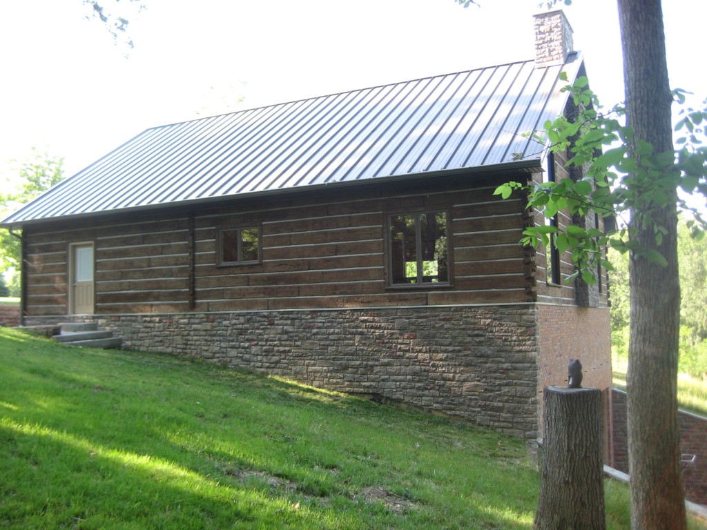 Quincy Illinois Old Kentucky Logs Concrete Log Siding